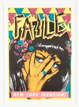 FAILE, silkscreen in colours, 2015, 500 ed., signed with seal verso.