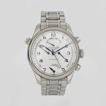 LONGINES, Master Collection, Retrograde, wristwatch, 41 mm,