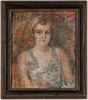 Mina Carlsson-Bredberg, attributed to. Oil on canvas.