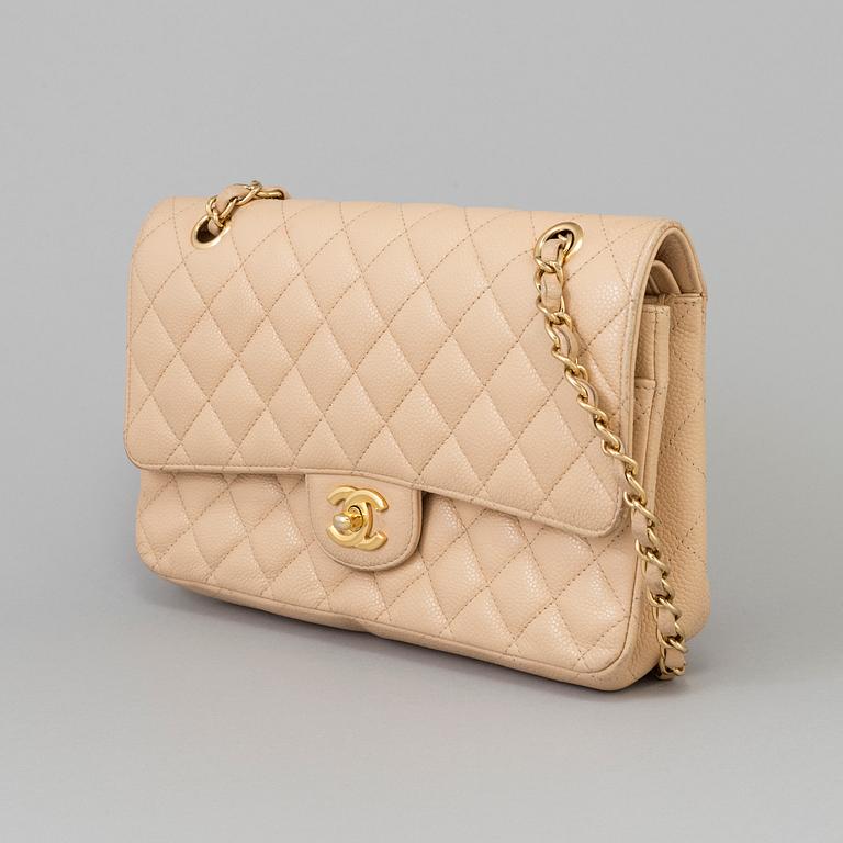 A "double flap-bag medium" by Chanel, 2010-2011.