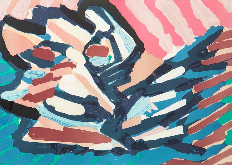 Karel Appel, "Sleepy bird".