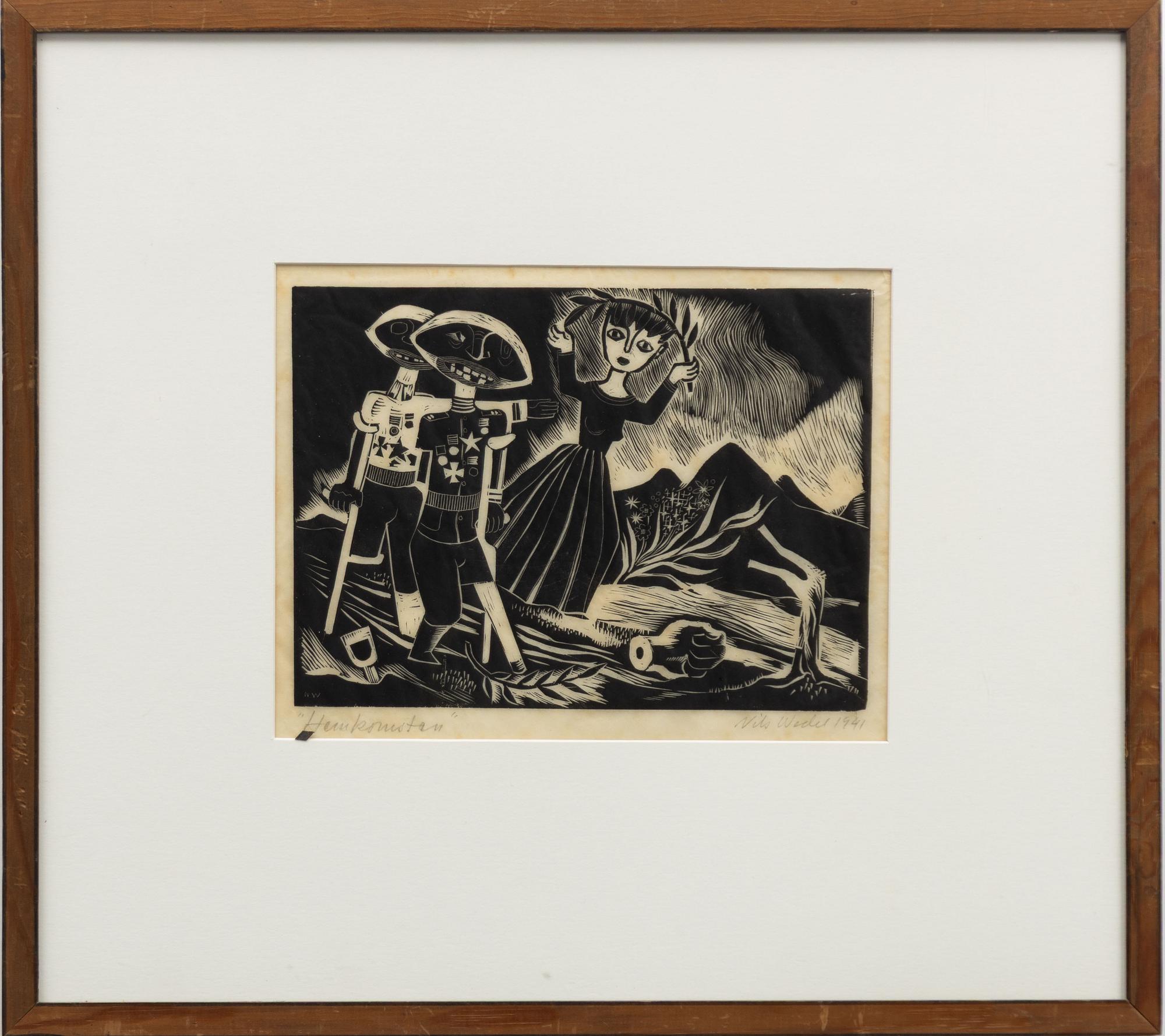 Nils Wedel, "Hemkomsten".