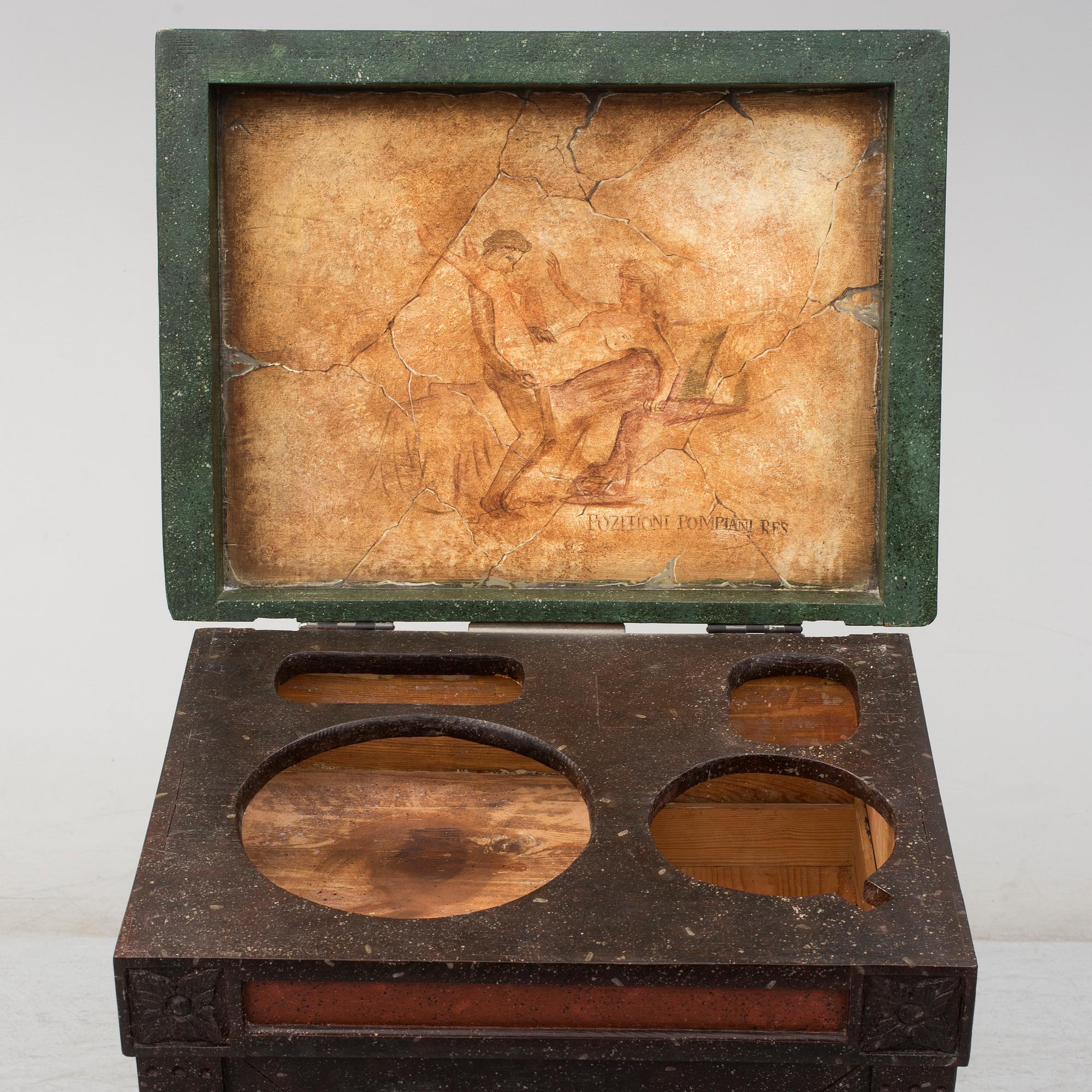 A 19th century commode.