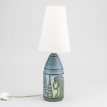 A TABLE LAMP, design Bonnie Rehnqvist, Törngrens, late 20th century,