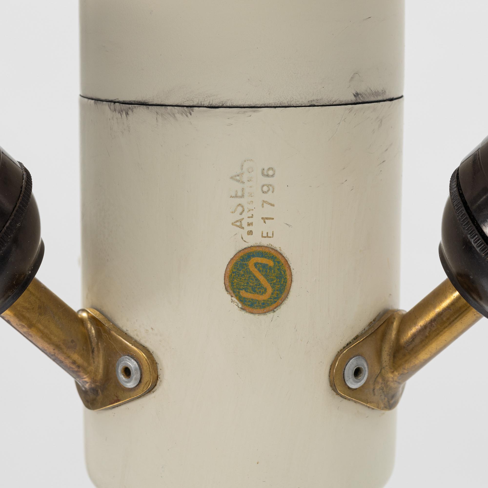 A model 'E1796' floor light, ASEA Belysning, 1950's/60's.