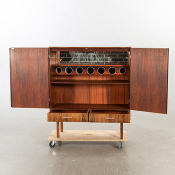 Axel Christensen, barskåp Odder Möbelfabrik, Danmark, 1960-tal.