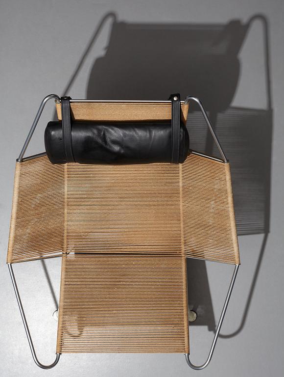 HANS J WEGNER, fåtölj, "Flag Halyard/Snørestolen" modell "GE 225" för Getama, Danmark.