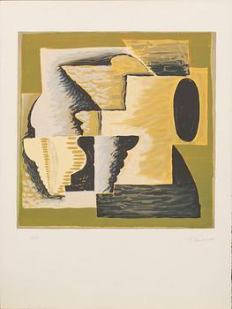 SERGE CHARCHOUNE, colour lithographe, signed and numbered 31/75.