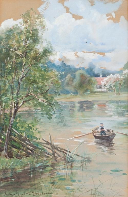 ANNA GARDELL-ERICSON, water colors, signerad.