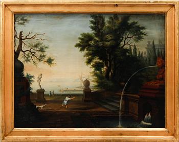 OIDENTIFIERAD KONSTNÄR, olja på duk, 1600/1700-tal.