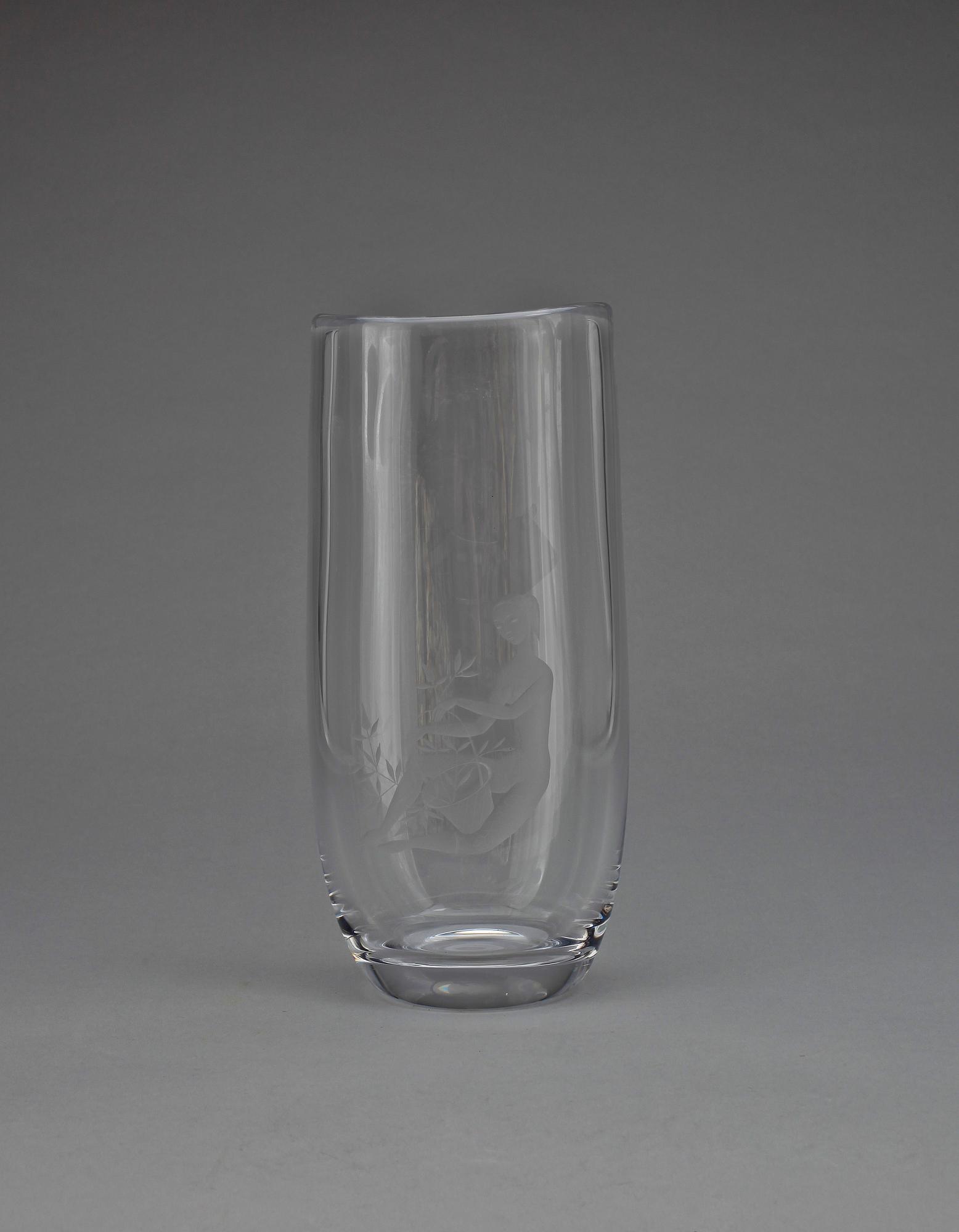 VAS, glas, Sven Palmqvist, Orrefors, 1900-talets mitt.