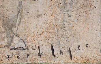 TORD LAGER, blandteknik på duk, signerad och daterad 1997.