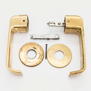 Timo Sarpaneva, Dörrhandtag, 3 par+1 "Lasta" Primo Oy. Formgiven 1964.