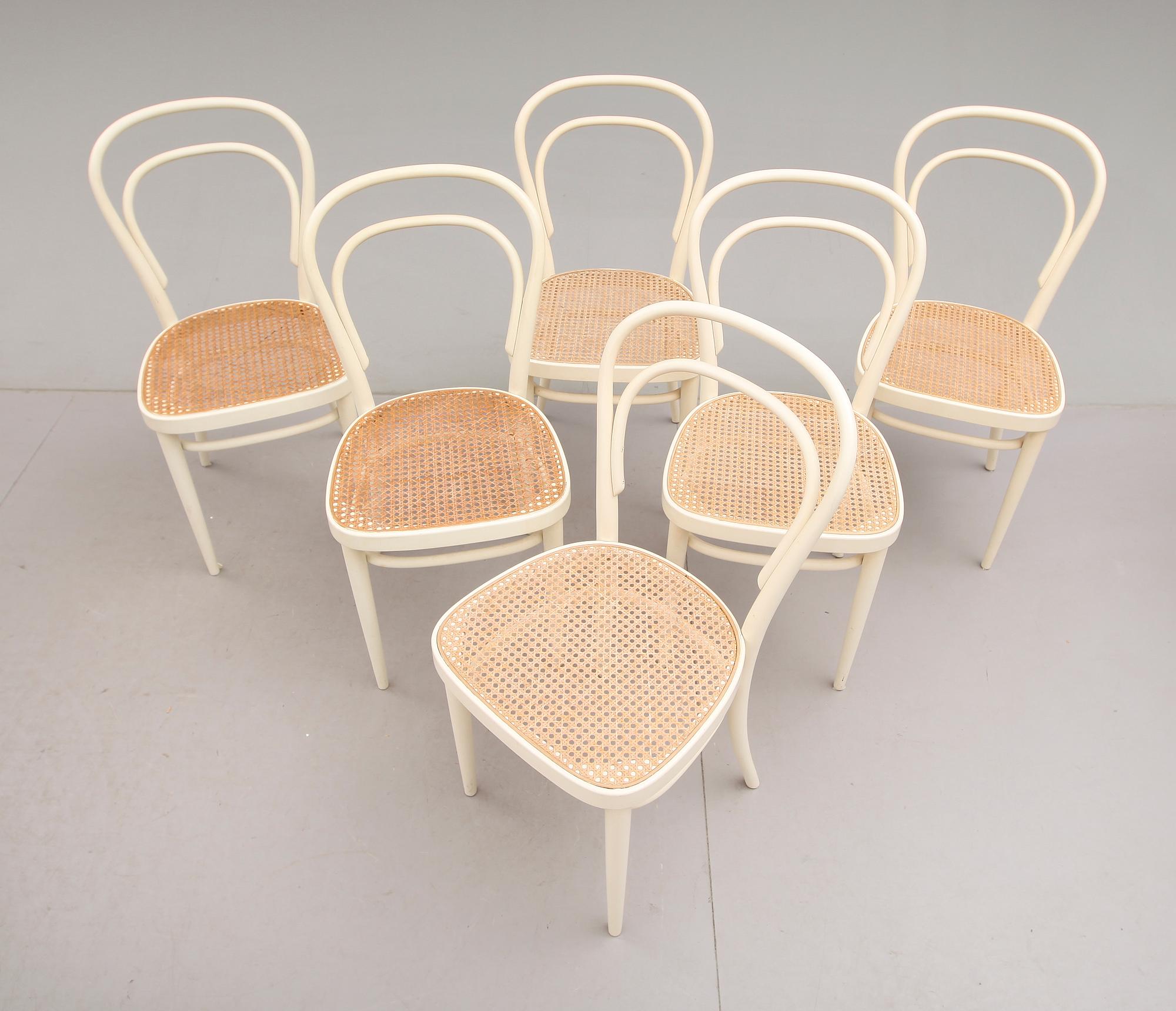 STOLAR, 6 st, Thonet, 1900-tal.