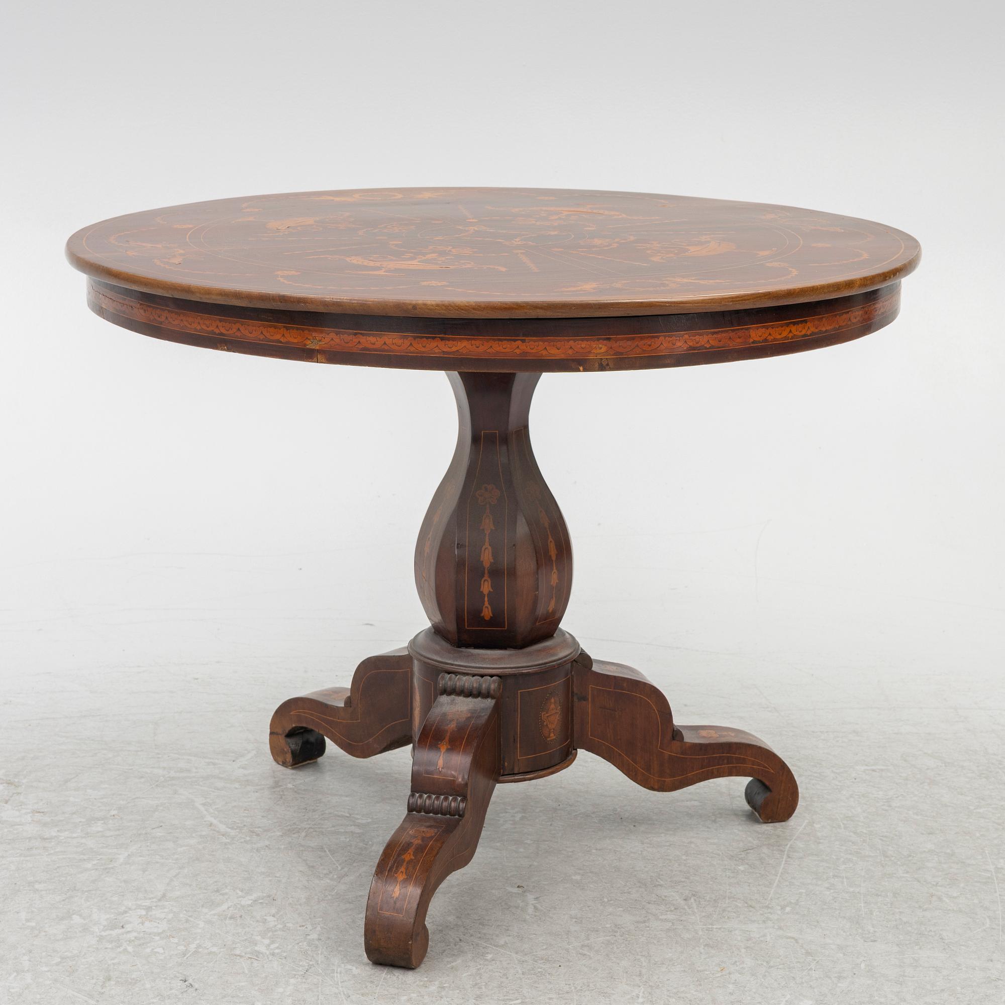 A 19th century table.