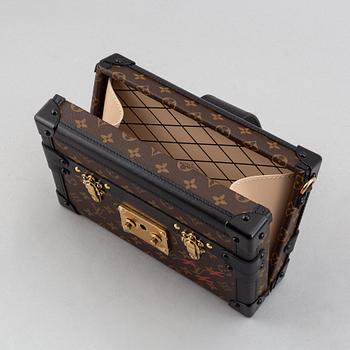 Louis Vuitton, a monogram canvas 'Petite Malle Trunk Messenger Bag', 2018.