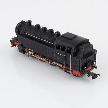 Märklin, ånglok modell TT 800, spår H0, 1950-tal.