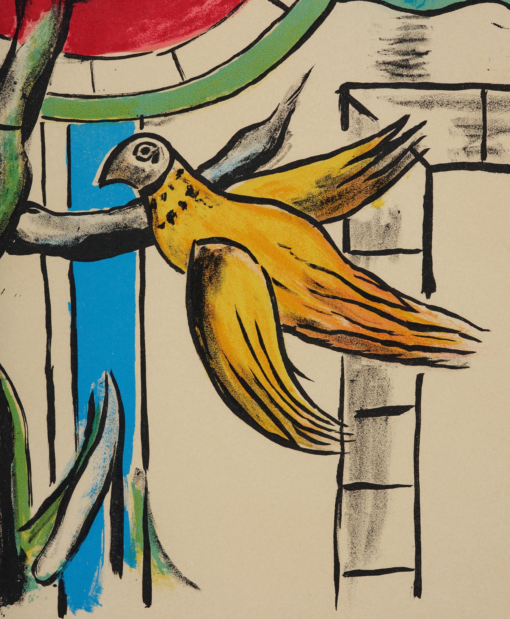 Fernand Léger, After, "Les Deux Oiseaux".