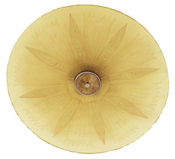 TAKPLAFOND, Glössner & Co, B. Hörlin, sign  och dat-43. H 13.