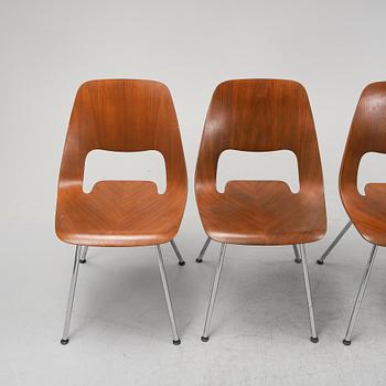 ALFREDO HÄBERLI, four 'Jill' chairs, Vitra, 2012.