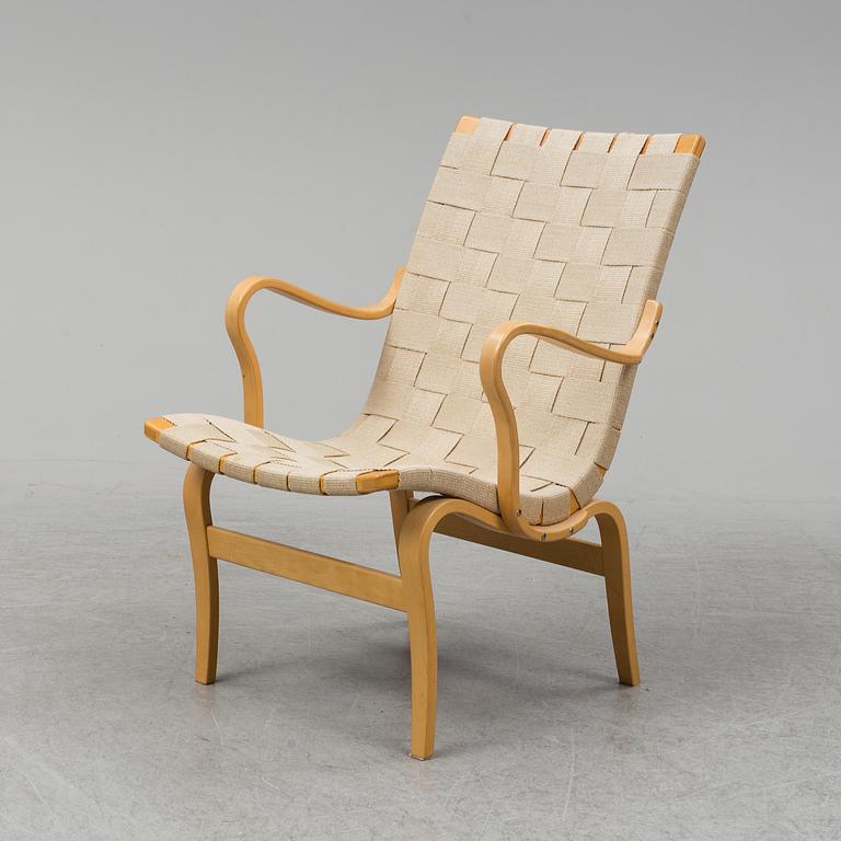 An 'Eva' easy chair by Bruno Mathsson for Dux.