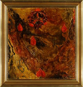 SVEN X:ET ERIXSON. Olja på pannå. Signerad och daterad 1963.