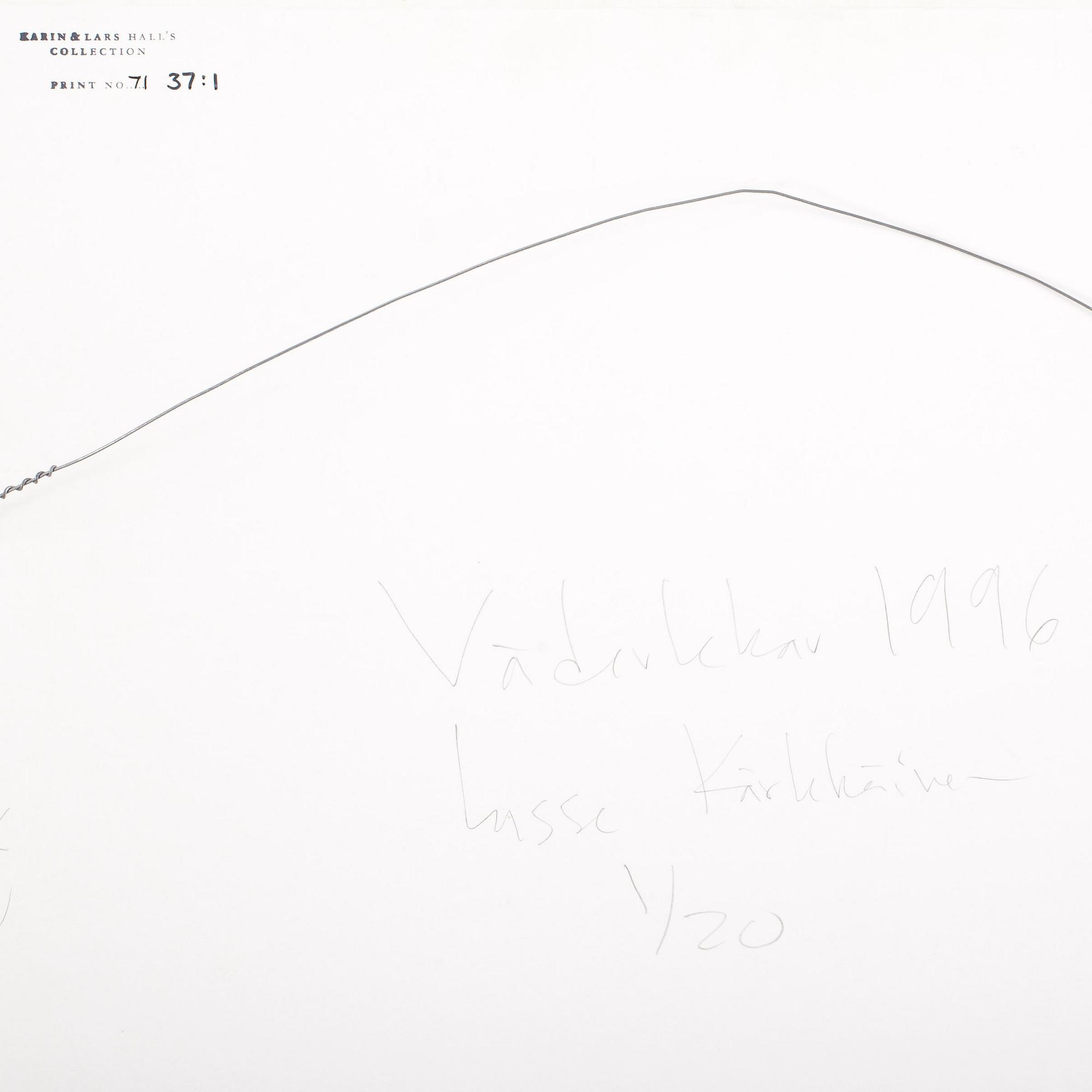 LASSE KÄRKKÄINEN, C-Print? sign o numr 1/20 a tergo, 1996, vintage.