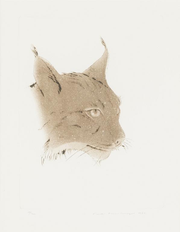 Pentti Lumikangas, etching, signed and dated 1981, numbered 10/200.