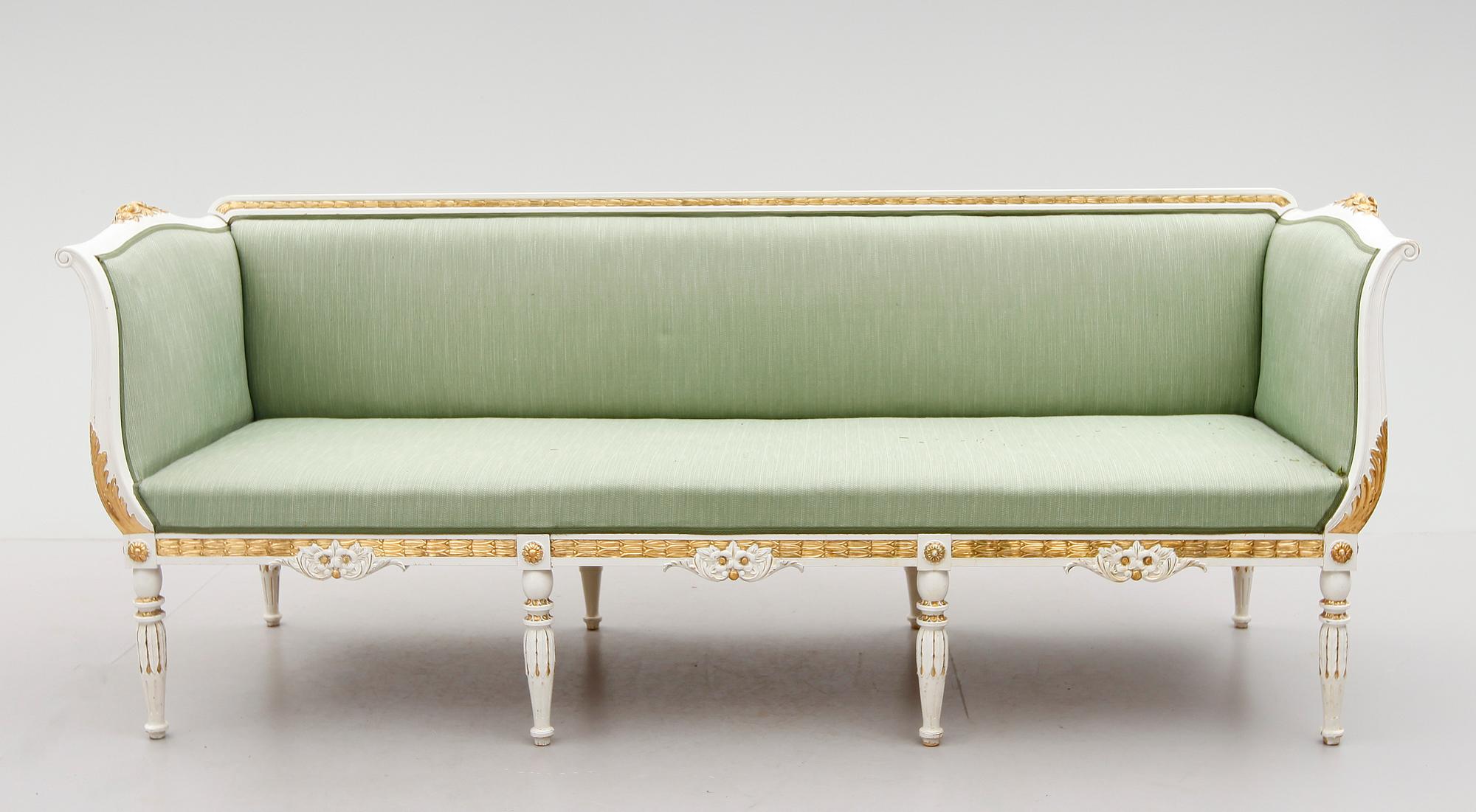 SOFFA, gustaviansk stil, tidigt 1900-tal.
