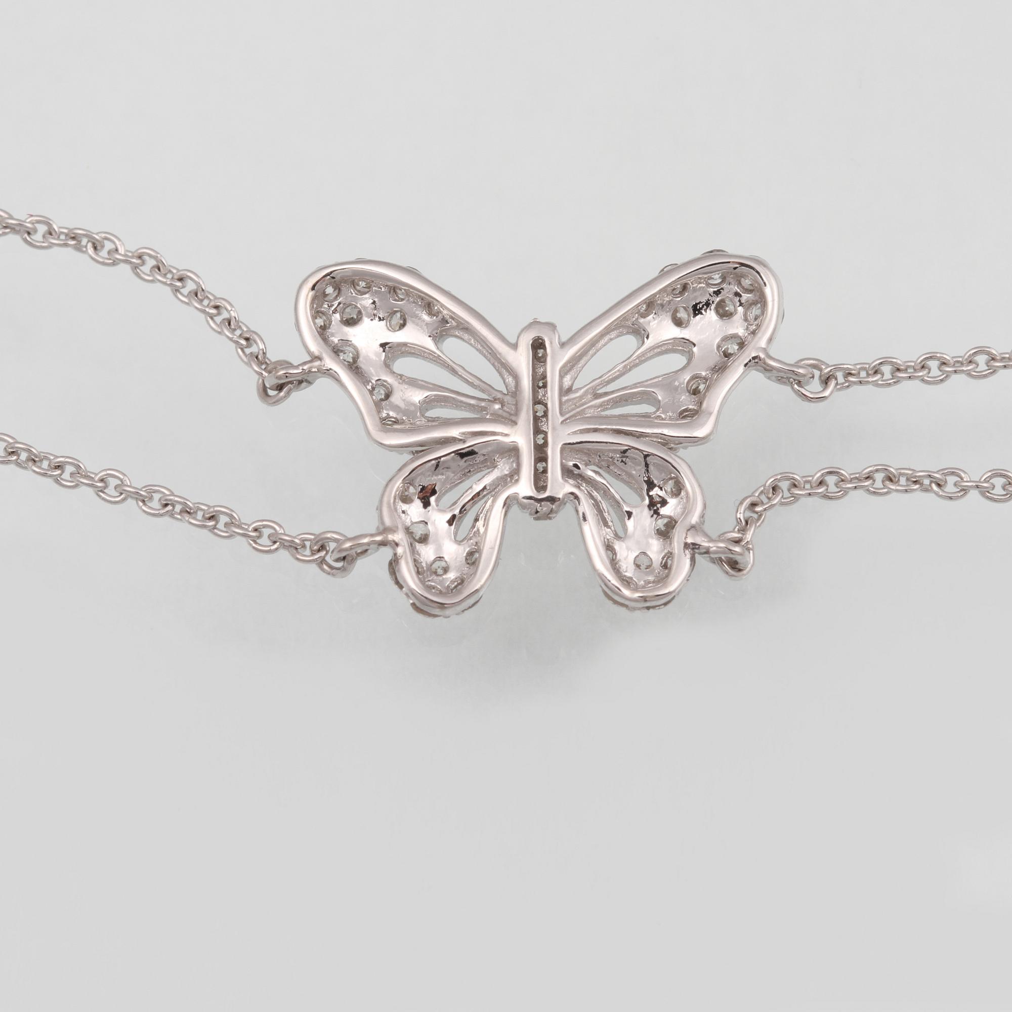 ARMBAND, 18K vitguld med briljantslipade diamanter ca 0.36 ct. Vikt 2,7 gram.