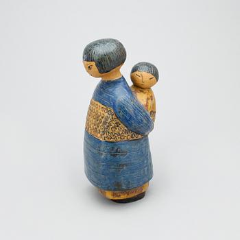 FIGURINER, 2 st, stengods, Lisa Larson, stämpelsignerad resp signerad.