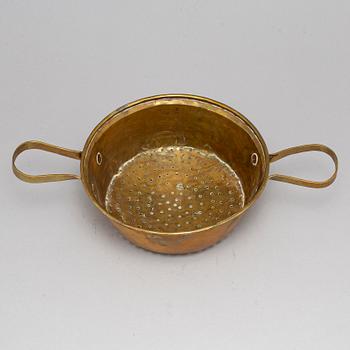 DURKSLAG, mässing, 1700-tal.