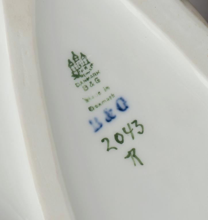 FIGURINER, 2 st, porslin, Bing & Gröndahl.