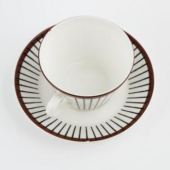 Stig Lindberg, coffee service, 'Spisa Ribb' 10 pcs.