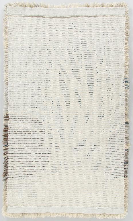 Riitta-Maija Oksanen, rya, modell för Helmi Vuorelma. Ca 160 x 95 cm.