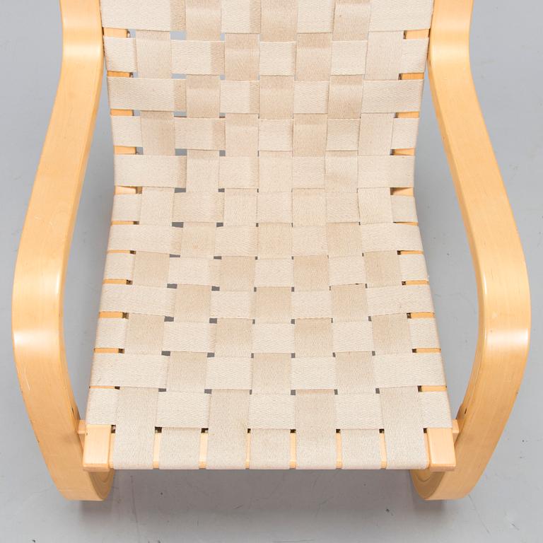 Alvar Aalto, a late 20th-century '406' armchair for Artek.