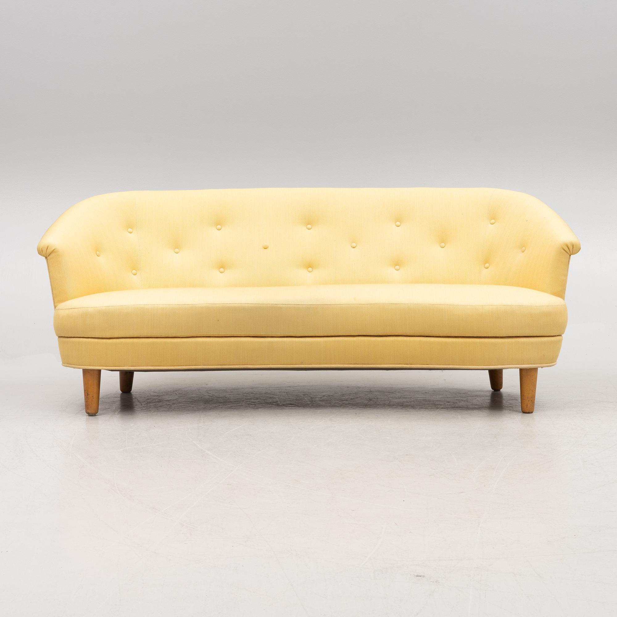 Carl Malmsten, a "Roma" sofa,.