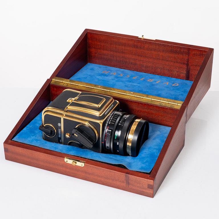 A Hasselblad camera, 2000FC/M, anniversary edition, 1985.