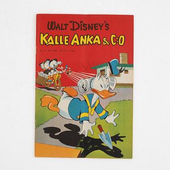 Comic book, "Kalle Anka & Co" No. 5, 1950.