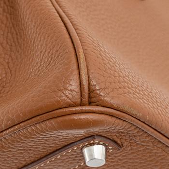 Hermès, a brown Togo 'Birkin 25' handbag, 2017.