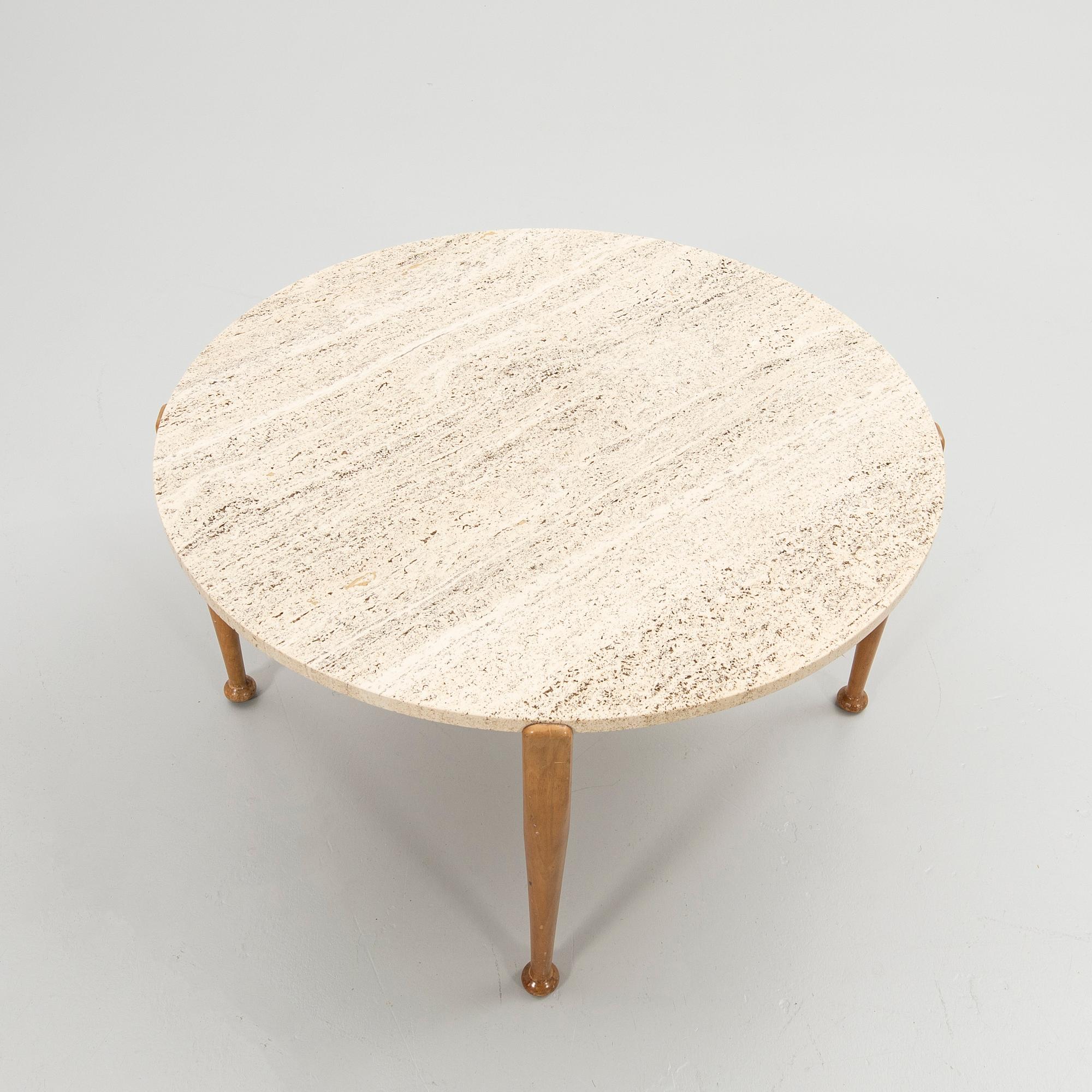 Josef Frank, Coffee table, model 965, for the company Svenskt Tenn, second half of the 20th century.
