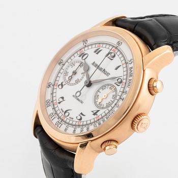 Audemars Piguet, Jules Audemars, "Breguet Numerals", chronograph, wristwatch, 41 mm.