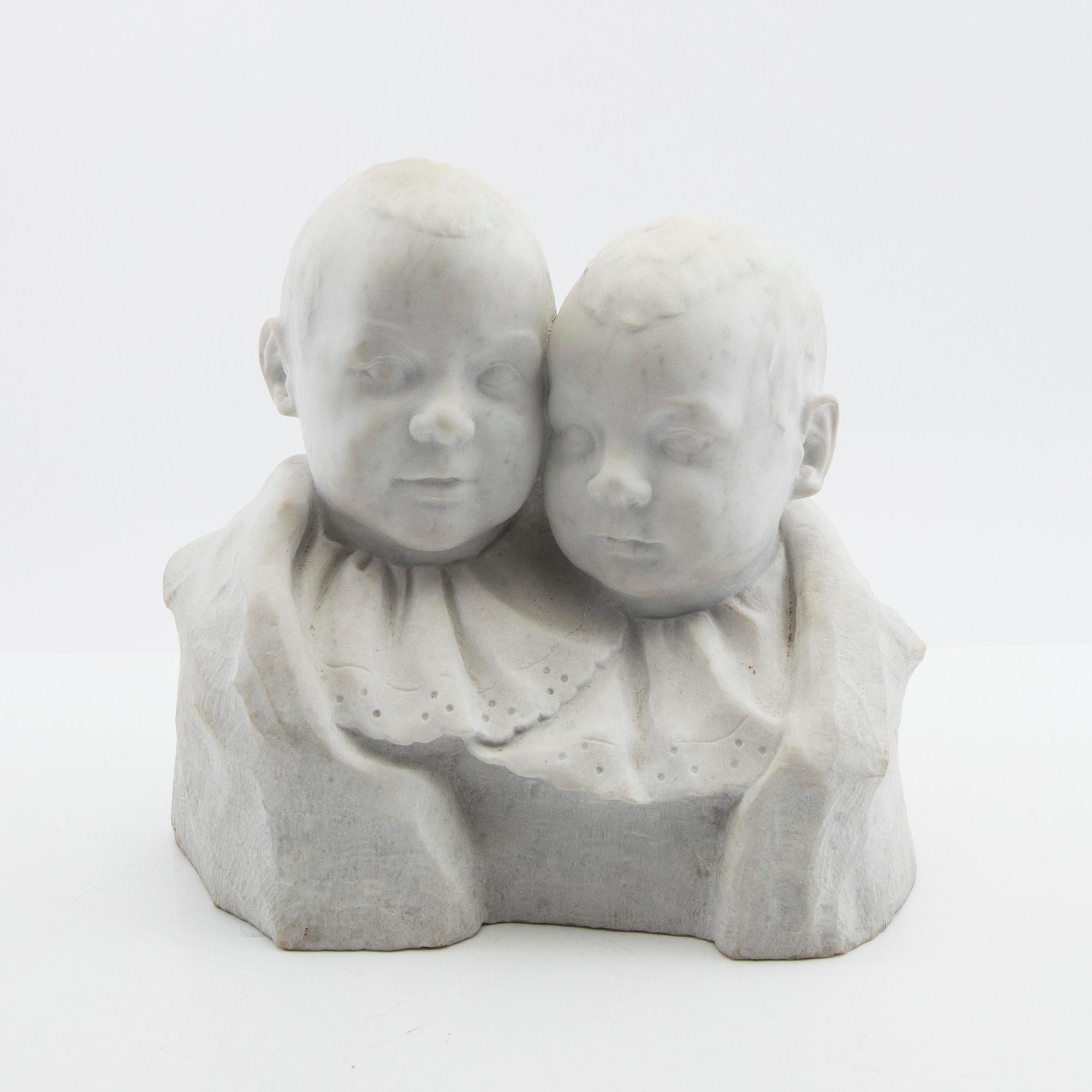 Evard Trulsson, skulptur, marmor, 1939.