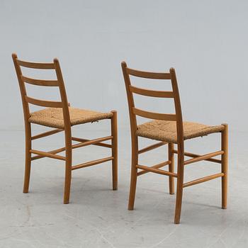 STOLAR, 2 st. "1.st. chair for Novo" Arne Jacobsen.