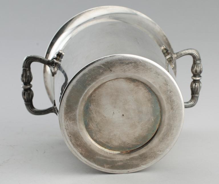 CHAMPAGNEKYLARE, nysilver, 1900-talets första hälft.