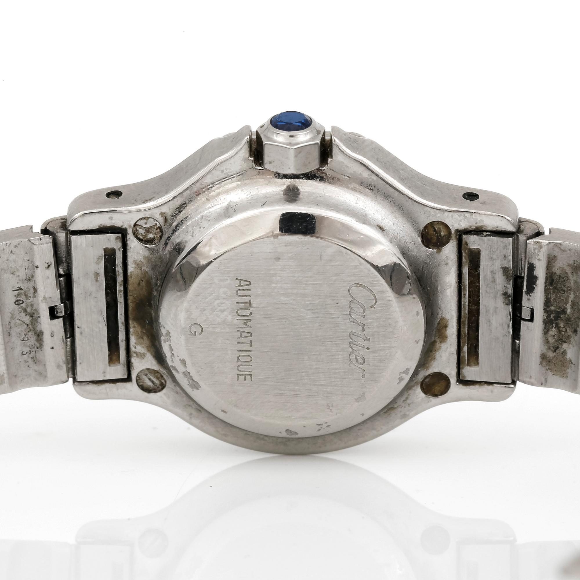 DAMARMBANDSUR, Cartier Santos Octagonal.