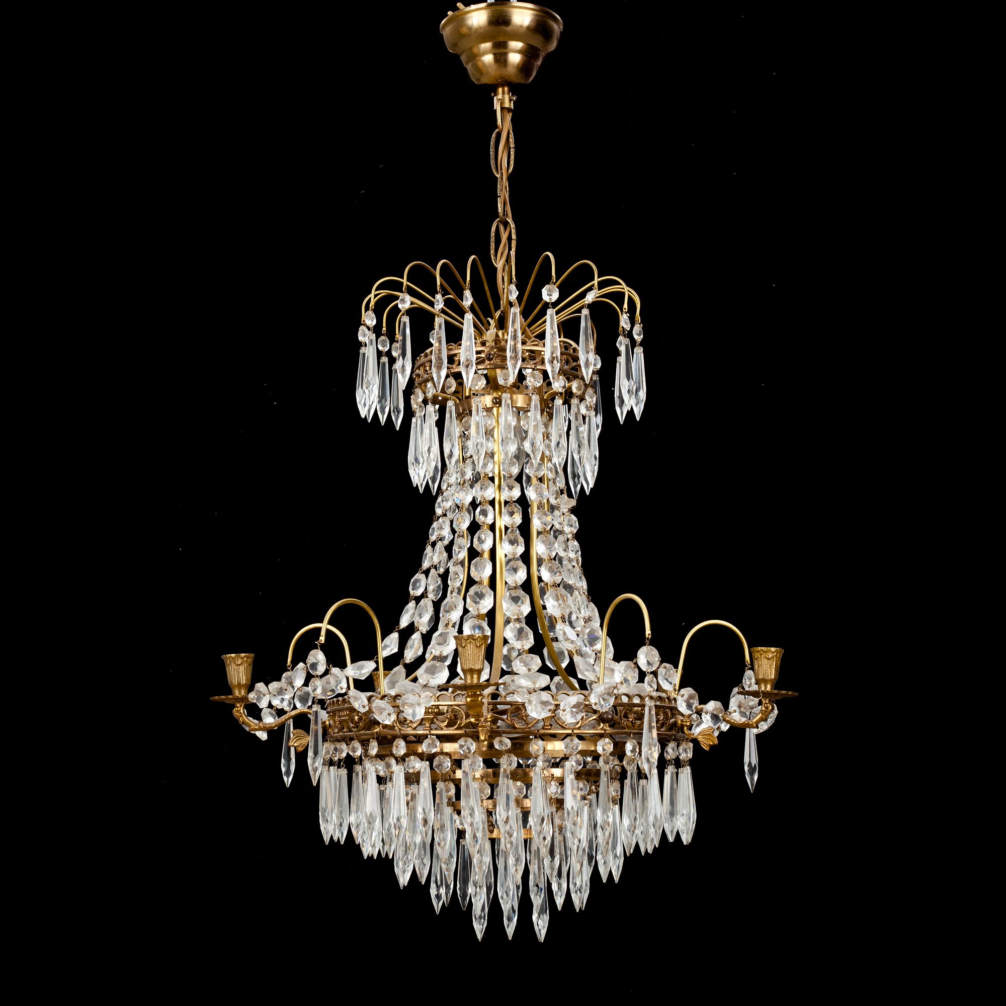 LJUSKRONA, gustaviansk stil, 1900-talets mitt.