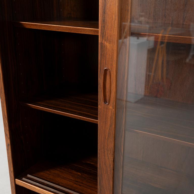Display cabinet/bookcase, Denmark, mid-20th century.