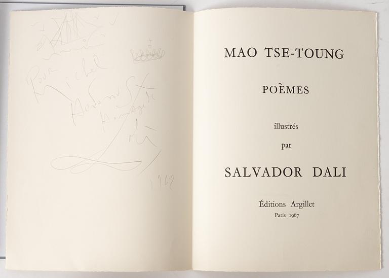 Salvador Dalí, "Mao Tse-Toung - Poèmes".