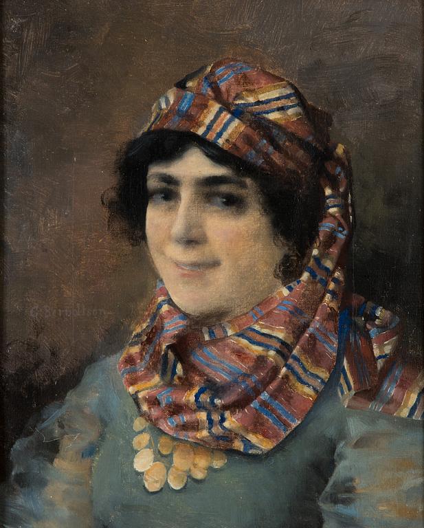 Gunnar Berndtson, Huivipäinen nainen.